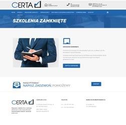 strona internetowa na szablonie