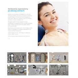 strona www na szablonie